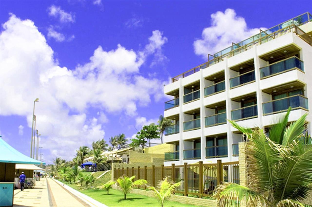Na Praia - Araca 407 Luxo - Lateral Vista Mar ナタール エクステリア 写真